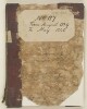 'No 117 From August 1839 To May 1840. Translation Book Commencing 24th August'