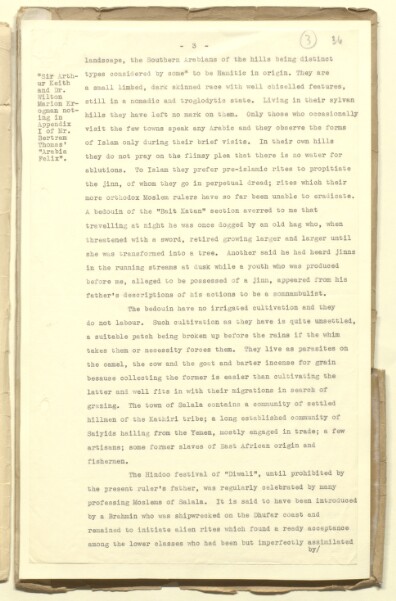 Further description of the enclosed plain and southern slopes’ susceptibility to monsoon moisture helps account for the fact that the northern slopes are ‘practically free of cloud and devoid of moisture’. IOR/R/15/1/398, f. 3