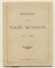 'Report on Najd Mission 1917-1918'
