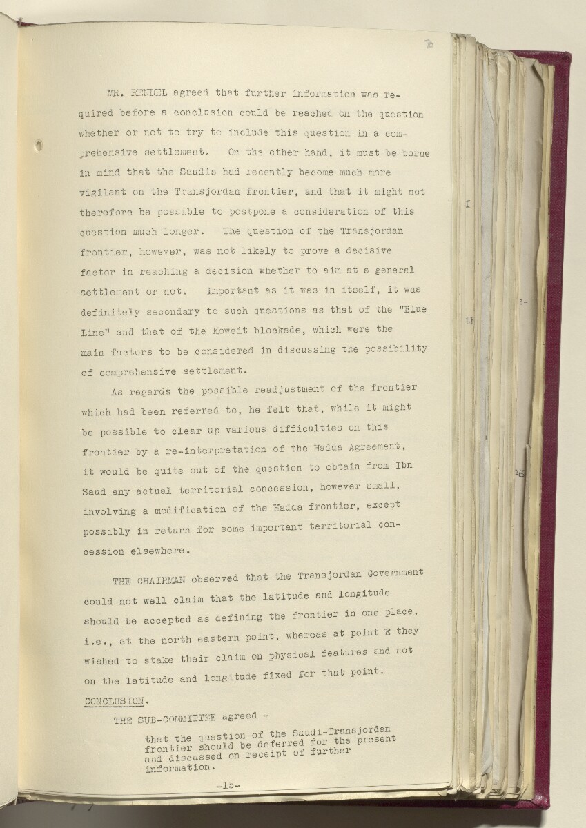 Coll 6/21(1) 'Hejaz-Nejd: Relations with H.M.G.: Hejaz Legation in London and British Minister in Jeddah.' [&lrm;70r] (150/914)