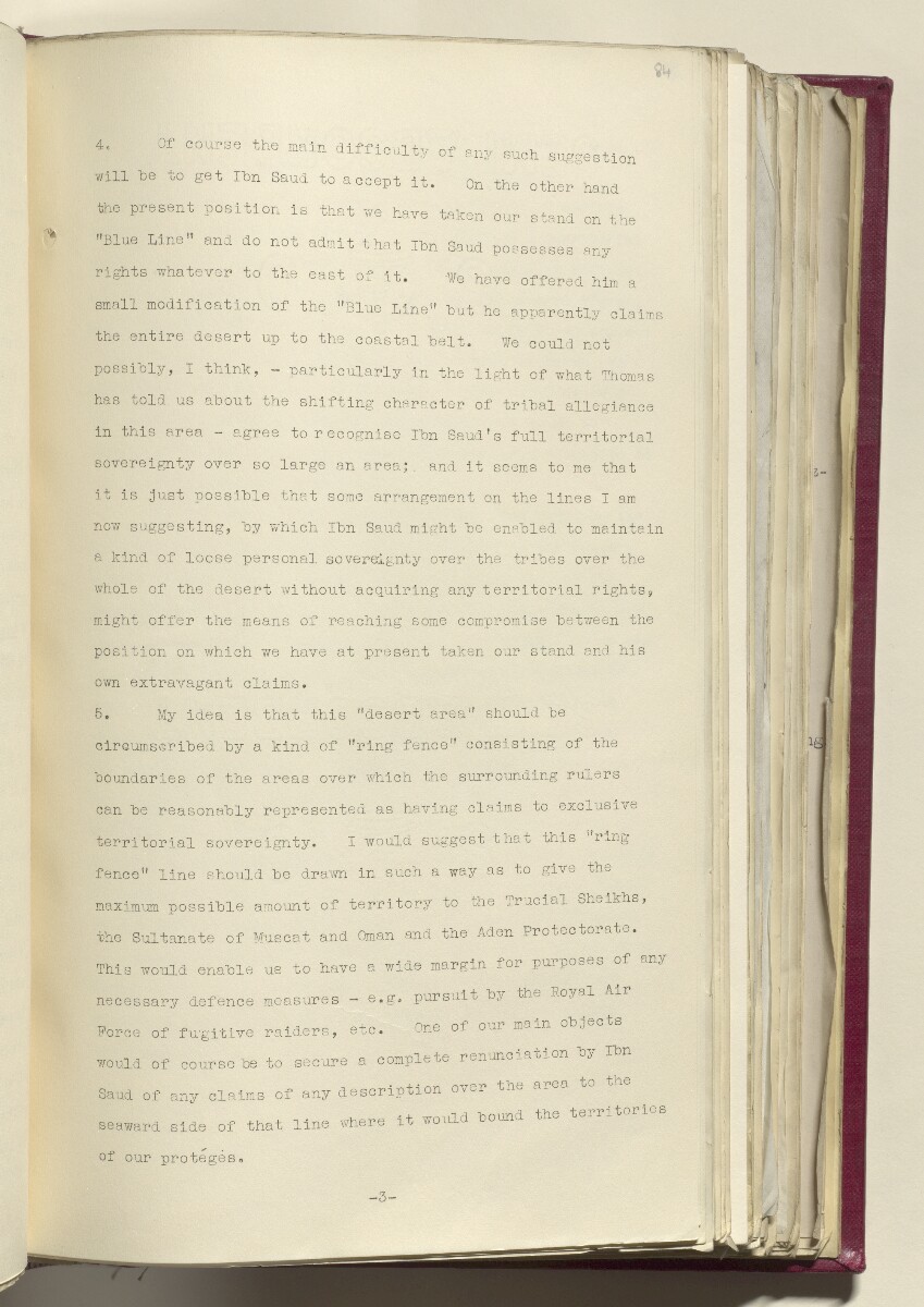 Coll 6/21(1) 'Hejaz-Nejd: Relations with H.M.G.: Hejaz Legation in London and British Minister in Jeddah.' [&lrm;84r] (178/914)