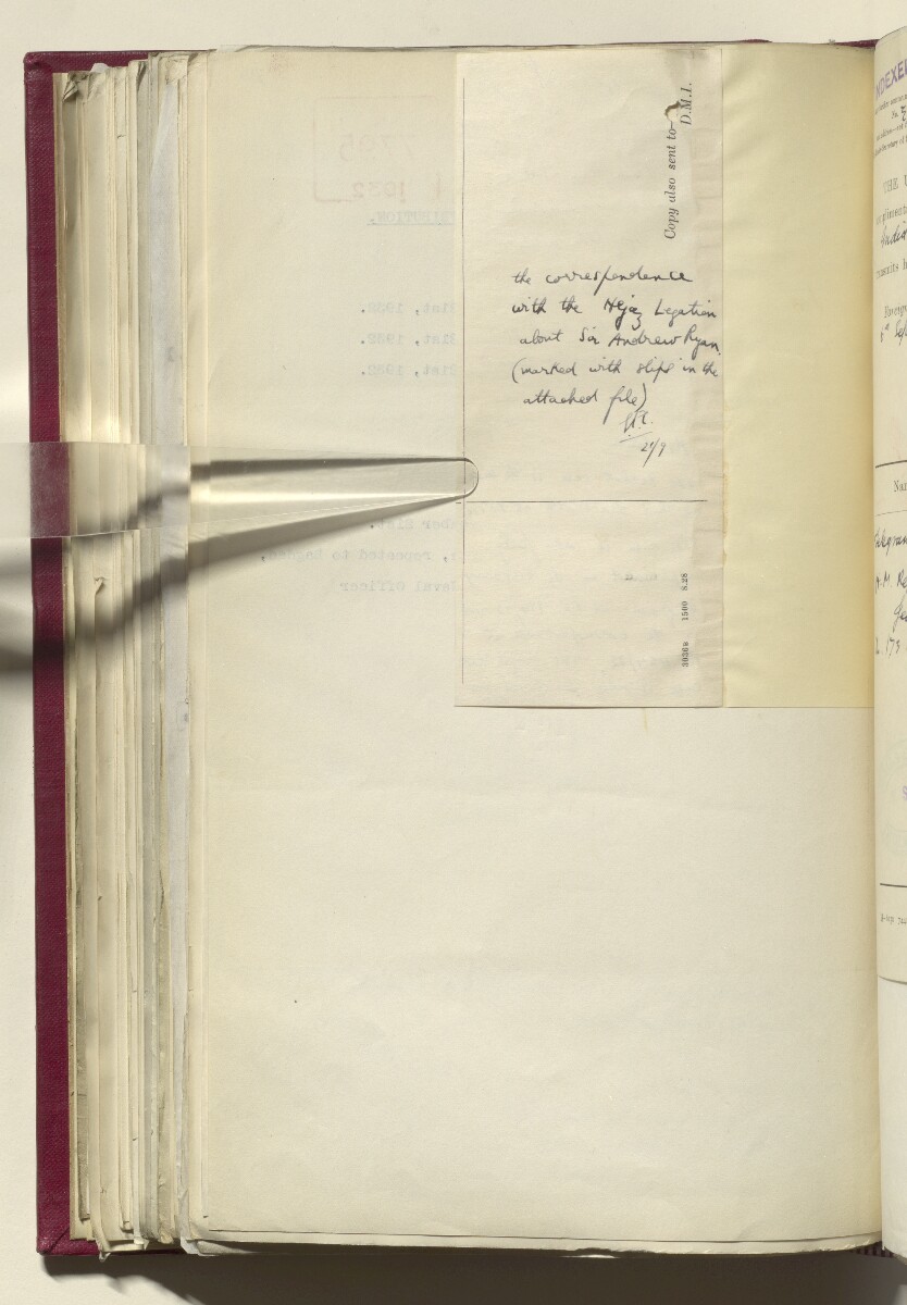 Coll 6/21(1) 'Hejaz-Nejd: Relations with H.M.G.: Hejaz Legation in London and British Minister in Jeddah.' [&lrm;214v] (439/914)