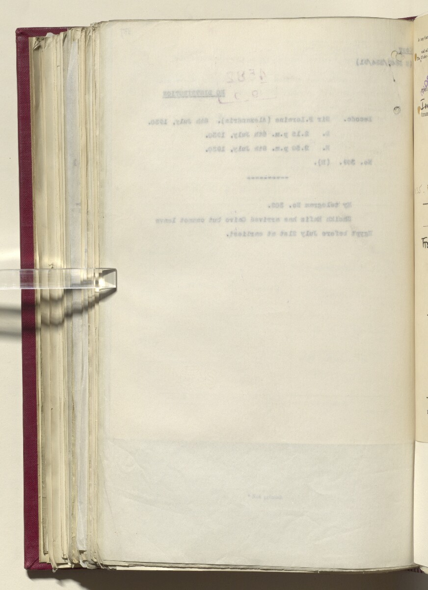 Coll 6/21(1) 'Hejaz-Nejd: Relations with H.M.G.: Hejaz Legation in London and British Minister in Jeddah.' [&lrm;337v] (685/914)