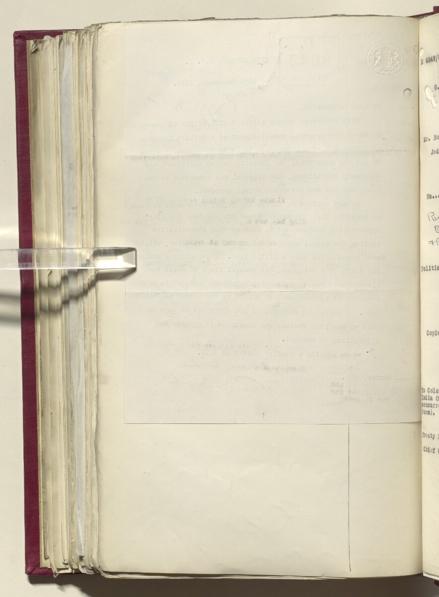 Coll 6/21(1) 'Hejaz-Nejd: Relations with H.M.G.: Hejaz Legation in London and British Minister in Jeddah.' [&lrm;391v] (793/914)