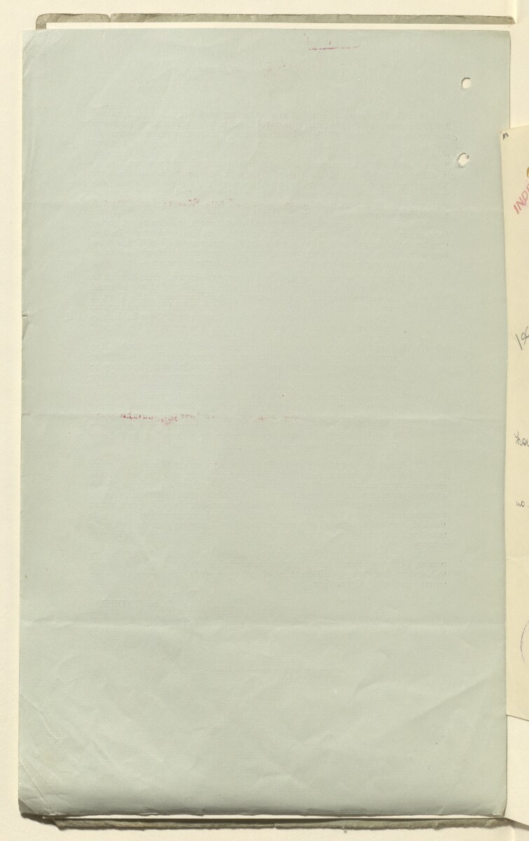Coll 6/21(2) 'Saudi Arabia: Relations with H.M.G.: Saudi Legation in London and British Minister in Jeddah. Prolongation of Treaty of Jedda.' [&lrm;62v] (124/761)