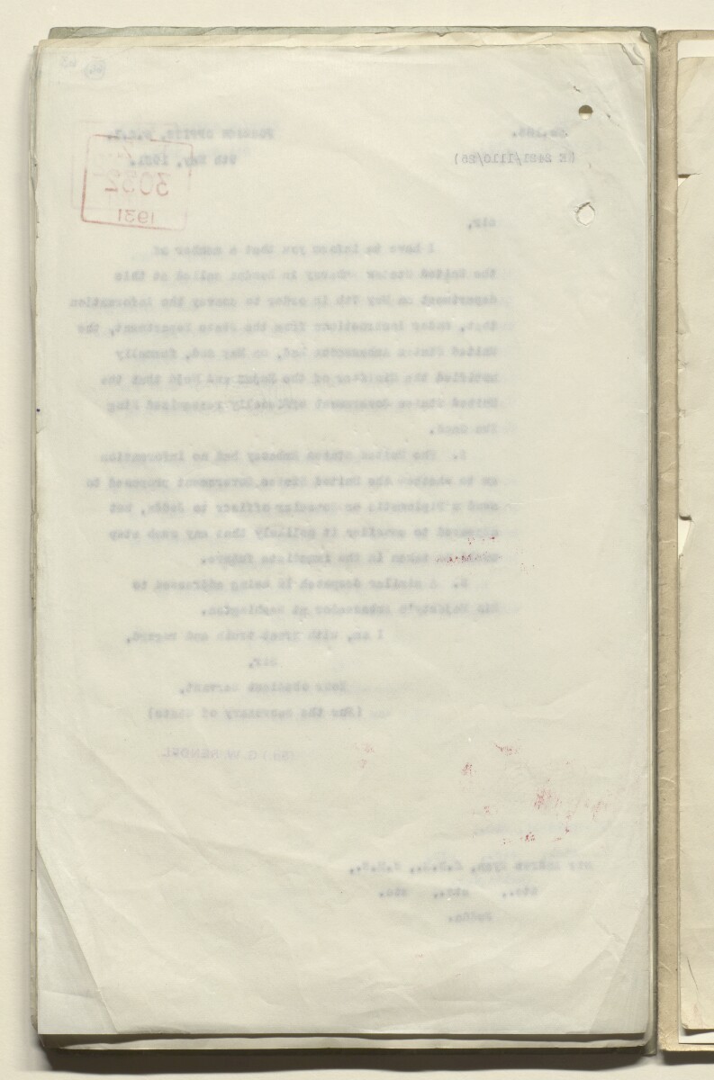 Coll 6/57 'U.S.A.: Saudi Relations with U.S.A.' [&lrm;64v] (128/132)