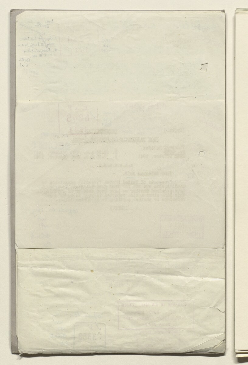 Coll 6/91 'Saudi Arabia. Policy of H.M.G. Qn. of credits and guarantee of assistance to Ibn Saud.' [&lrm;143v] (287/680)