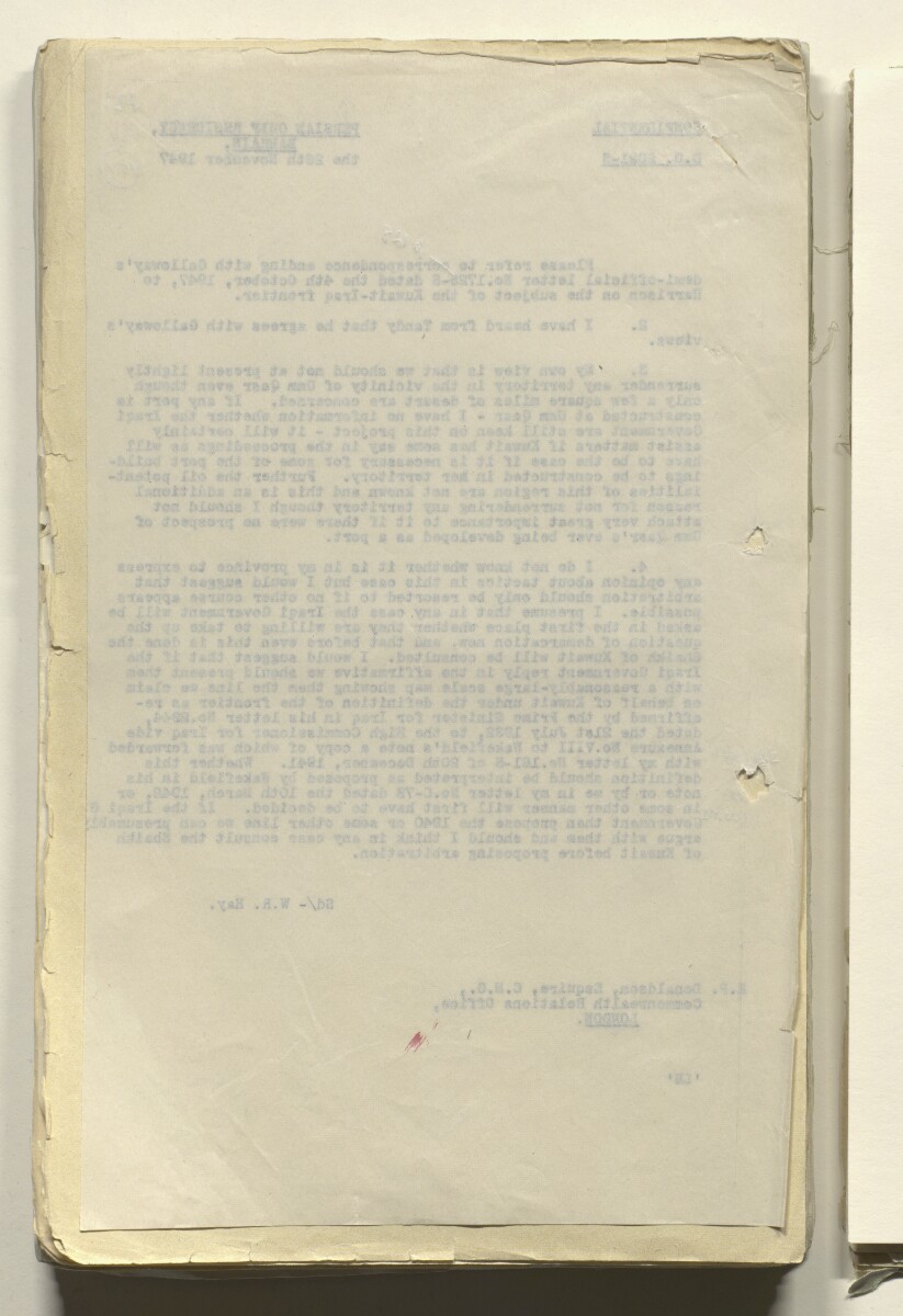 "ملف ٦/٤ II الحدود الكويتية-العراقية" [<span dir="ltr">ظ‎‎١‎٥‎٧</span>] (٤٤٠/٣١٤)