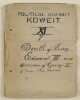 'File 11/7 Death of King Edward VII and Accession of George V & Misc: Court Mourning'