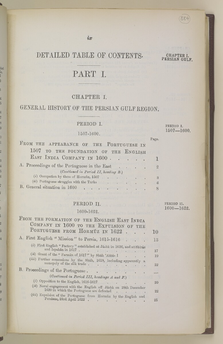 'Gazetteer of the Persian Gulf. Vol I. Historical. Part II. J G Lorimer. 1915' [&lrm;9] (20/1262)