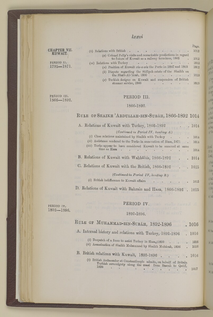 'Gazetteer of the Persian Gulf. Vol I. Historical. Part II. J G Lorimer. 1915' [&lrm;76] (87/1262)