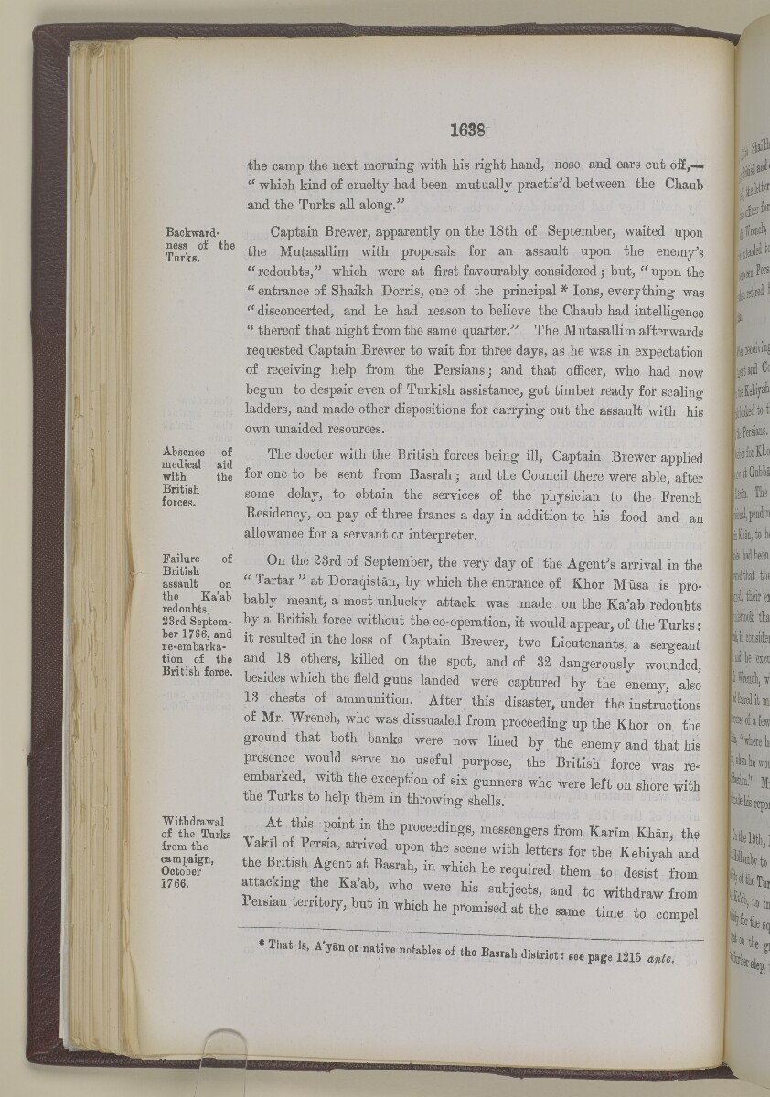 'Gazetteer of the Persian Gulf. Vol I. Historical. Part II. J G Lorimer. 1915' [&lrm;1638] (155/1262)
