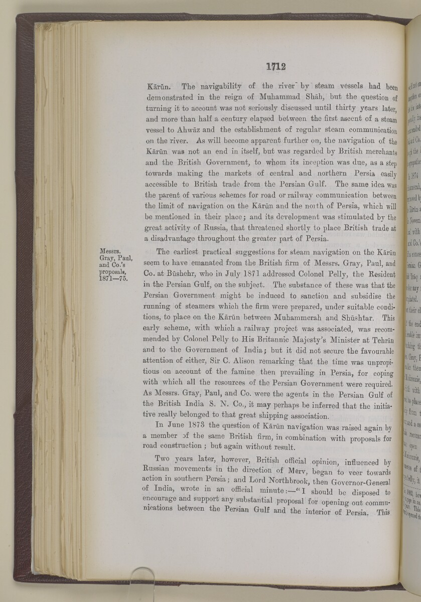 "دليل الخليج. مجلد I. القسم التاريخي. الجزء II. ج. ج. لوريمر. ١٩١٥" [<span dir="ltr">‎١‎٧‎١‎٢</span>] (١٢٦٢/٢٢٩)