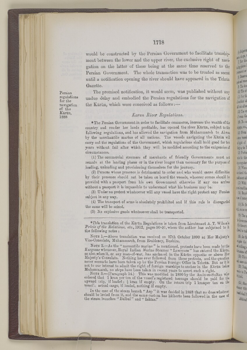 'Gazetteer of the Persian Gulf. Vol I. Historical. Part II. J G Lorimer. 1915' [&lrm;1718] (235/1262)