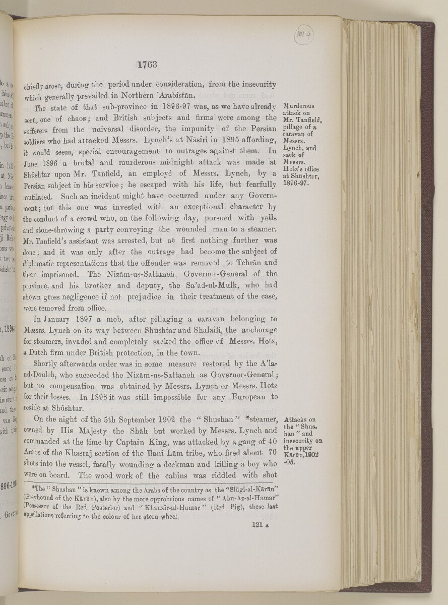 'Gazetteer of the Persian Gulf. Vol I. Historical. Part II. J G Lorimer. 1915' [&lrm;1763] (280/1262)