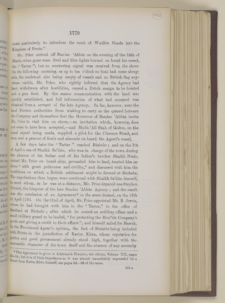 'Gazetteer of the Persian Gulf. Vol I. Historical. Part II. J G Lorimer. 1915' [&lrm;1779] (296/1262)