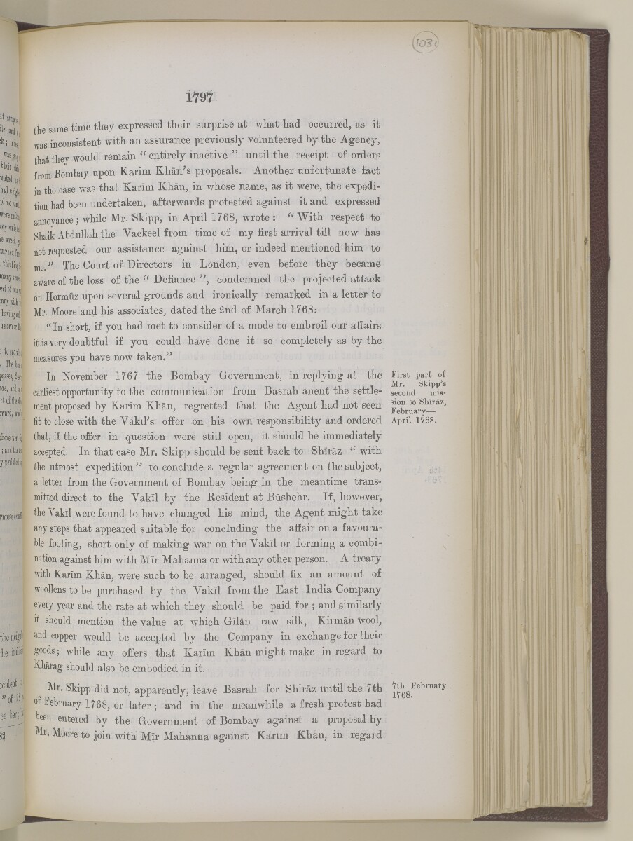 'Gazetteer of the Persian Gulf. Vol I. Historical. Part II. J G Lorimer. 1915' [&lrm;1797] (314/1262)