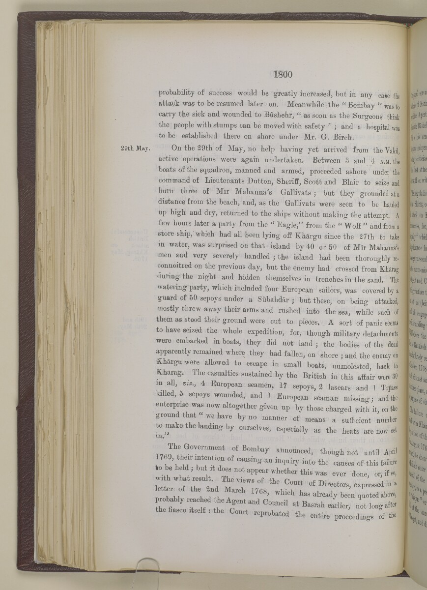 'Gazetteer of the Persian Gulf. Vol I. Historical. Part II. J G Lorimer. 1915' [&lrm;1800] (317/1262)
