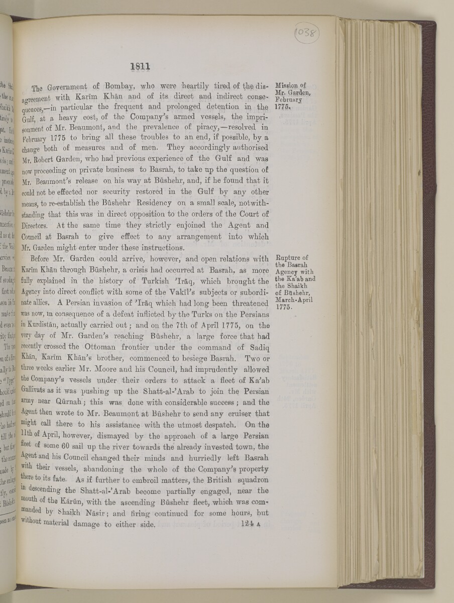 'Gazetteer of the Persian Gulf. Vol I. Historical. Part II. J G Lorimer. 1915' [&lrm;1811] (328/1262)
