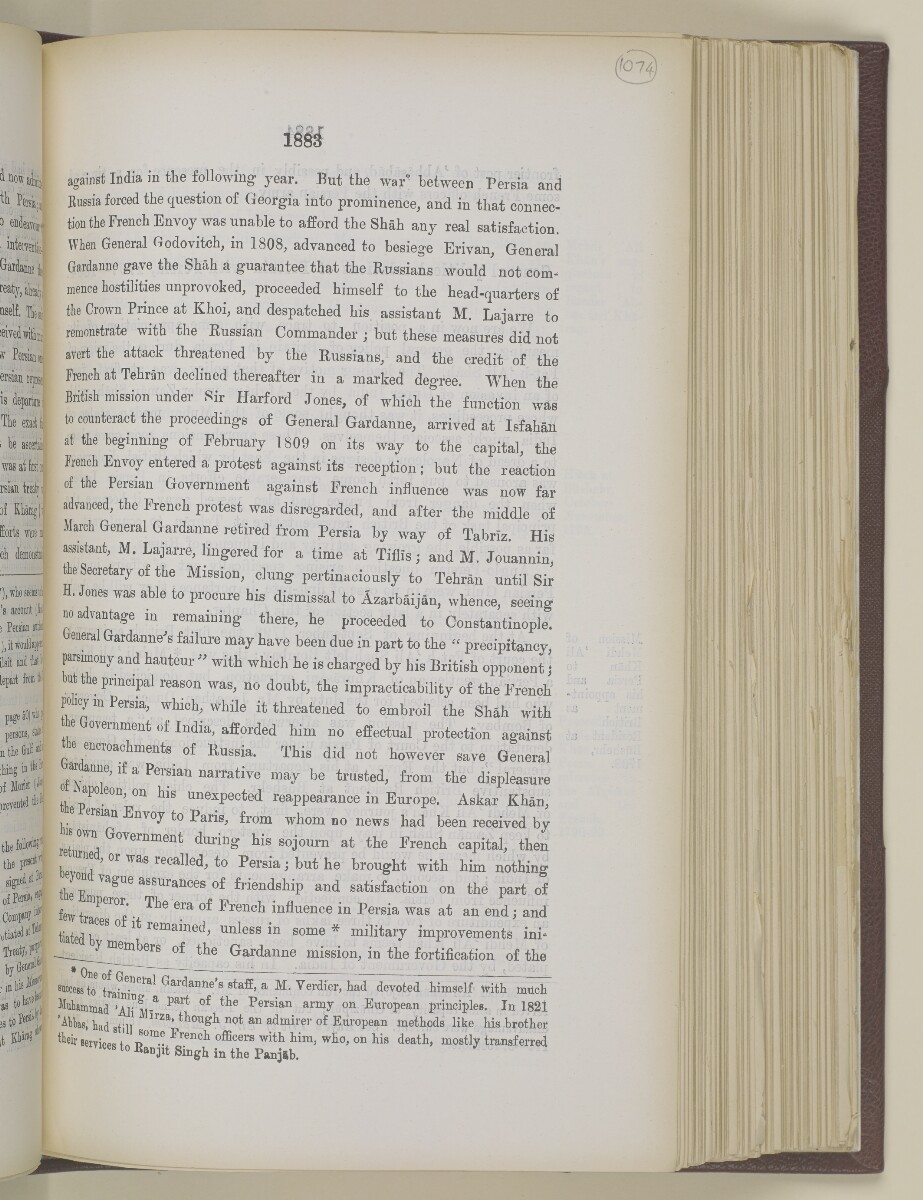 'Gazetteer of the Persian Gulf. Vol I. Historical. Part II. J G Lorimer. 1915' [&lrm;1883] (400/1262)