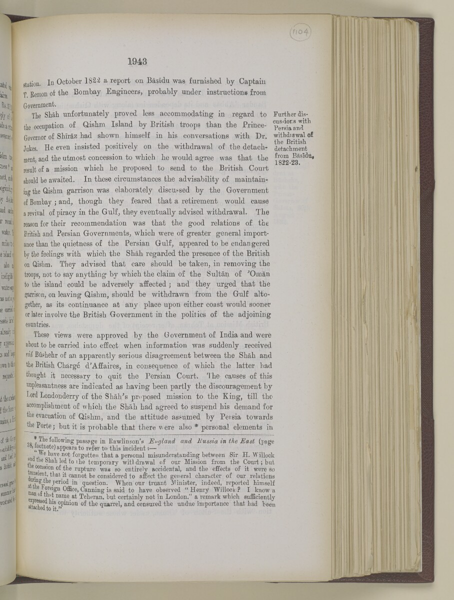'Gazetteer of the Persian Gulf. Vol I. Historical. Part II. J G Lorimer. 1915' [&lrm;1943] (460/1262)