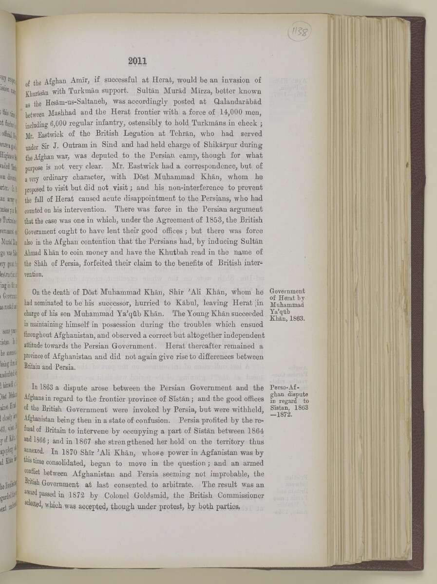 'Gazetteer of the Persian Gulf. Vol I. Historical. Part II. J G Lorimer. 1915' [&lrm;2011] (528/1262)