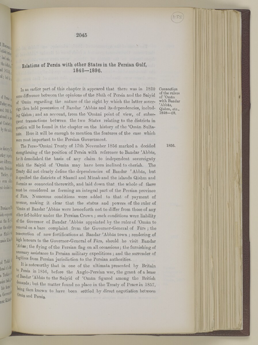 'Gazetteer of the Persian Gulf. Vol I. Historical. Part II. J G Lorimer. 1915' [&lrm;2045] (562/1262)