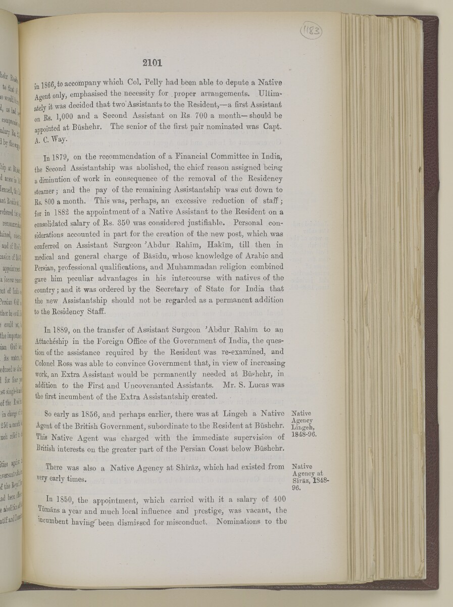 'Gazetteer of the Persian Gulf. Vol I. Historical. Part II. J G Lorimer. 1915' [&lrm;2101] (618/1262)