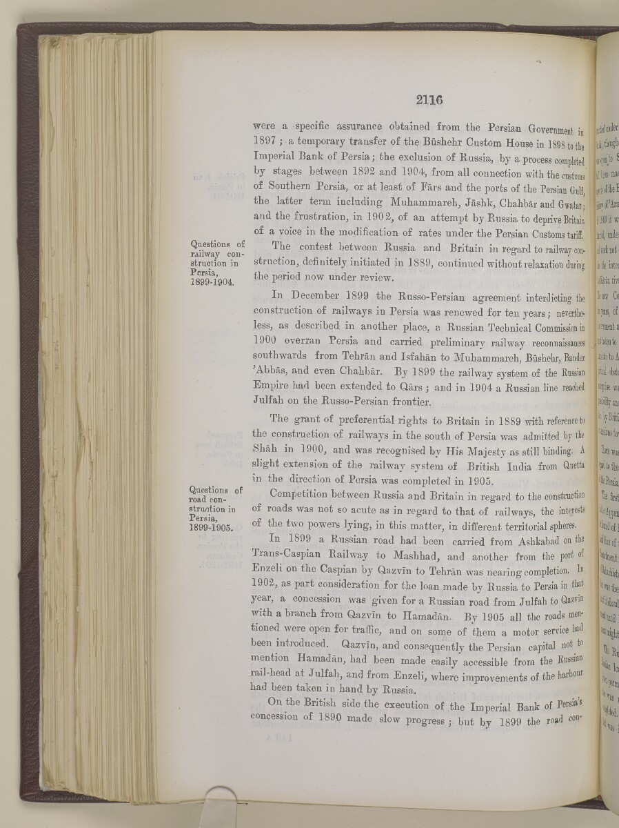 "دليل الخليج. مجلد I. القسم التاريخي. الجزء II. ج. ج. لوريمر. ١٩١٥" [<span dir="ltr">‎٢‎١‎١‎٦</span>] (١٢٦٢/٦٣٣)