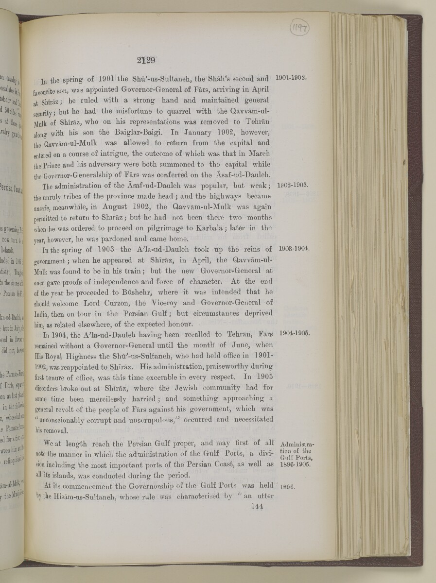 'Gazetteer of the Persian Gulf. Vol I. Historical. Part II. J G Lorimer. 1915' [&lrm;2129] (646/1262)