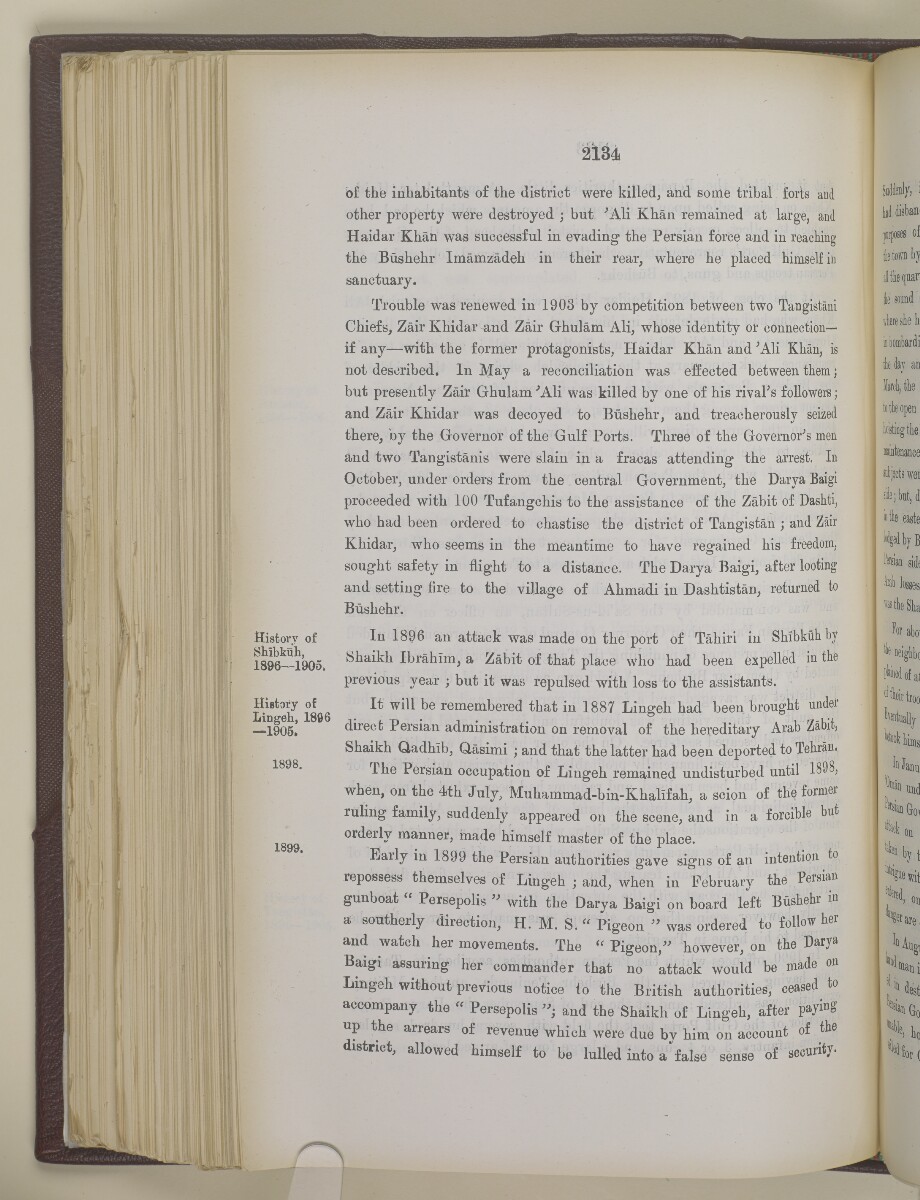 'Gazetteer of the Persian Gulf. Vol I. Historical. Part II. J G Lorimer. 1915' [&lrm;2134] (651/1262)