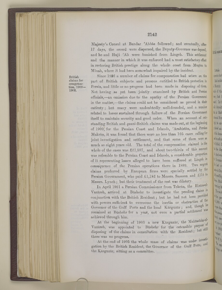 'Gazetteer of the Persian Gulf. Vol I. Historical. Part II. J G Lorimer. 1915' [&lrm;2142] (659/1262)