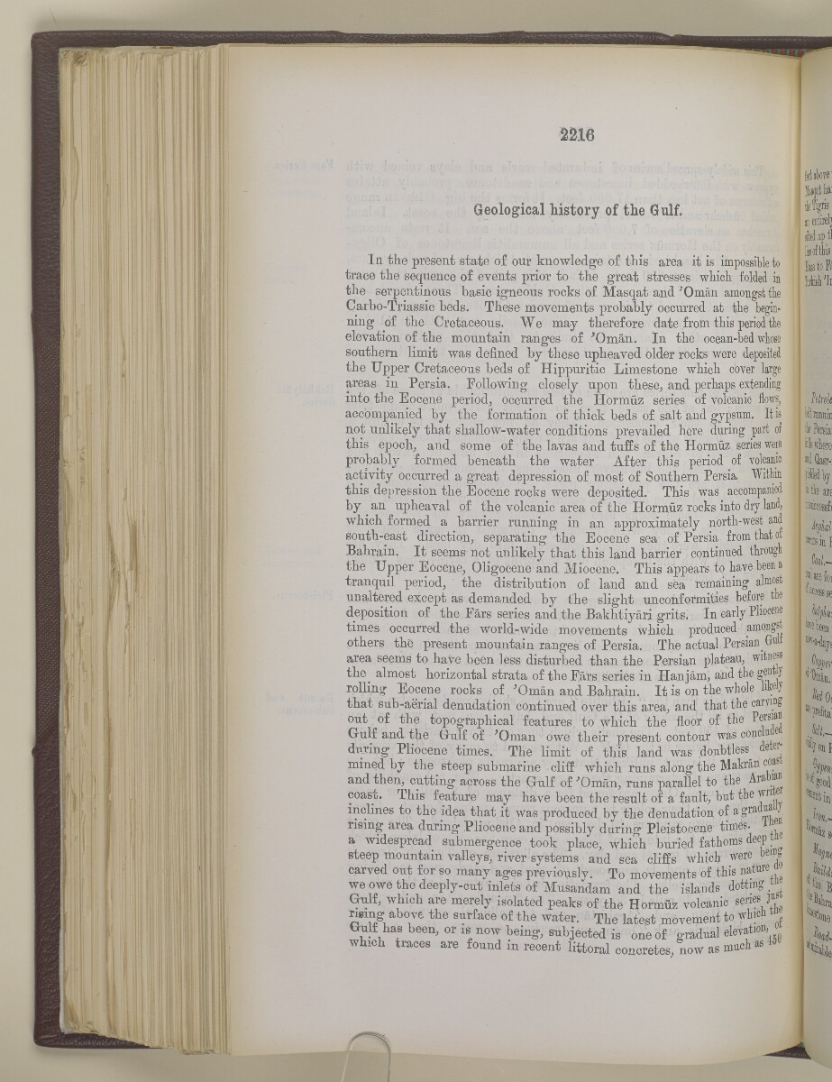 'Gazetteer of the Persian Gulf. Vol I. Historical. Part II. J G Lorimer. 1915' [&lrm;2216] (733/1262)