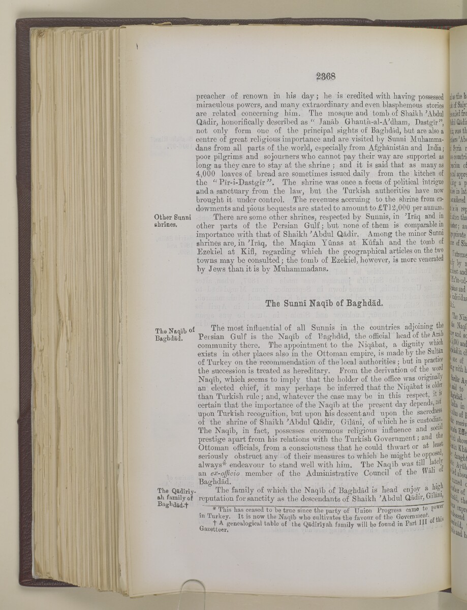'Gazetteer of the Persian Gulf. Vol I. Historical. Part II. J G Lorimer. 1915' [&lrm;2368] (885/1262)