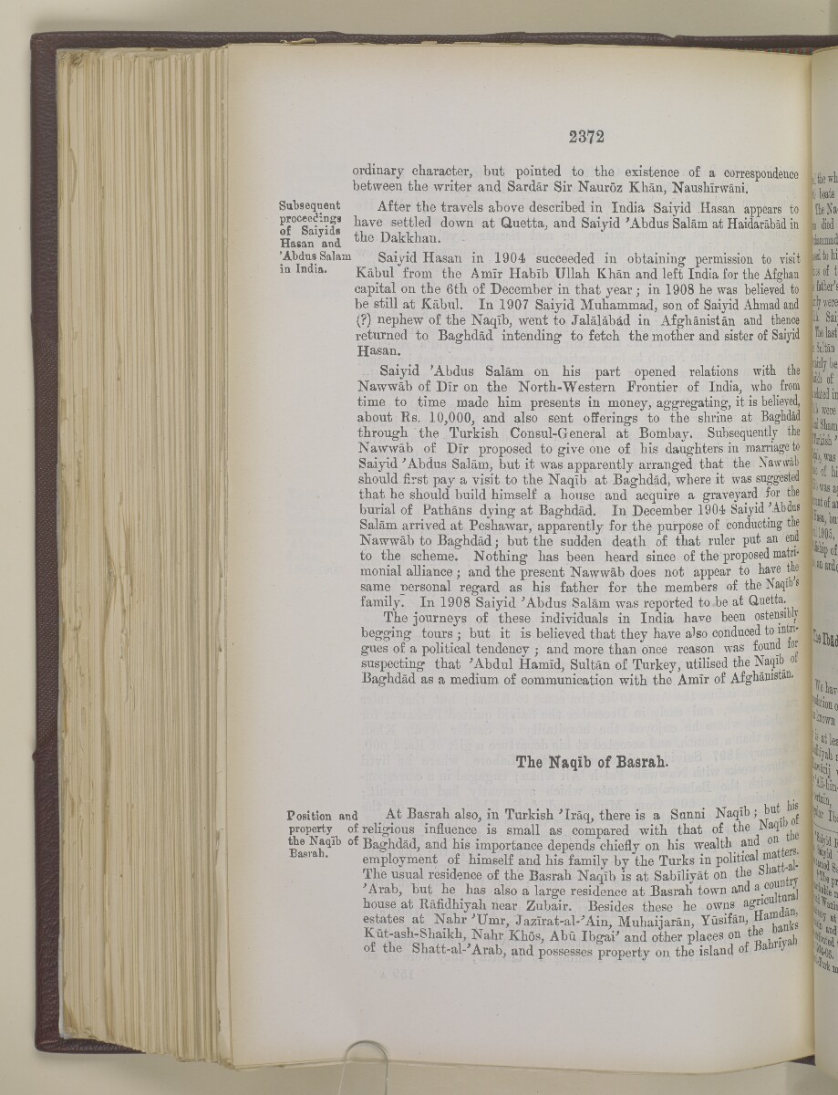 'Gazetteer of the Persian Gulf. Vol I. Historical. Part II. J G Lorimer. 1915' [&lrm;2372] (889/1262)