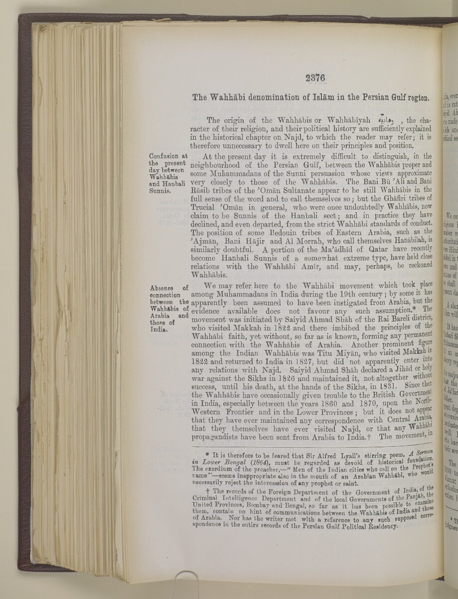 'Gazetteer of the Persian Gulf. Vol I. Historical. Part II. J G Lorimer. 1915' [&lrm;2376] (893/1262)