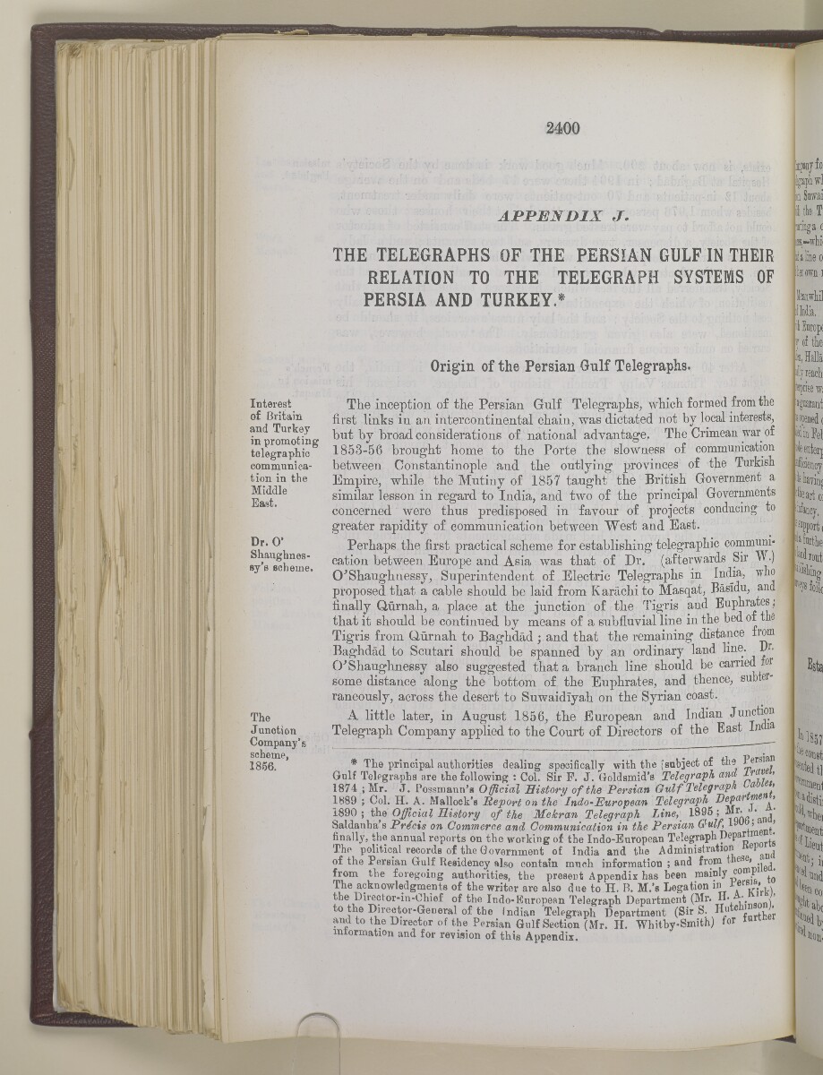 'Gazetteer of the Persian Gulf. Vol I. Historical. Part II. J G Lorimer. 1915' [&lrm;2400] (917/1262)