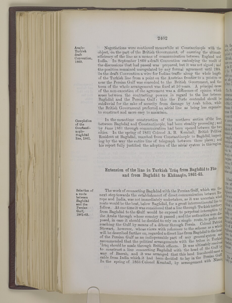 'Gazetteer of the Persian Gulf. Vol I. Historical. Part II. J G Lorimer. 1915' [&lrm;2402] (919/1262)