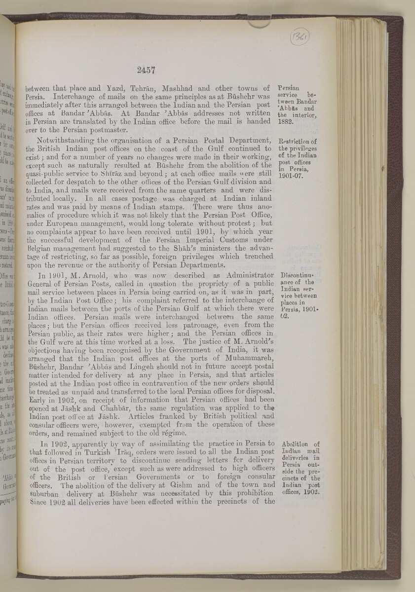 'Gazetteer of the Persian Gulf. Vol I. Historical. Part II. J G Lorimer. 1915' [&lrm;2457] (974/1262)