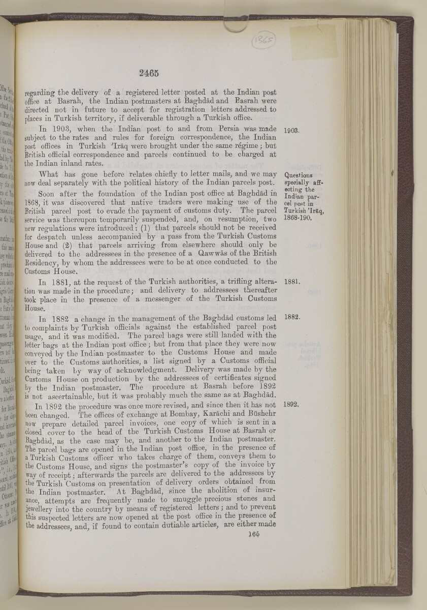 'Gazetteer of the Persian Gulf. Vol I. Historical. Part II. J G Lorimer. 1915' [&lrm;2465] (982/1262)