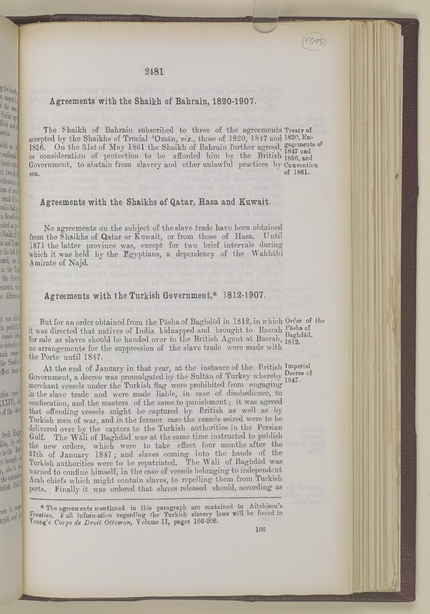 'Gazetteer of the Persian Gulf. Vol I. Historical. Part II. J G Lorimer. 1915' [&lrm;2481] (998/1262)