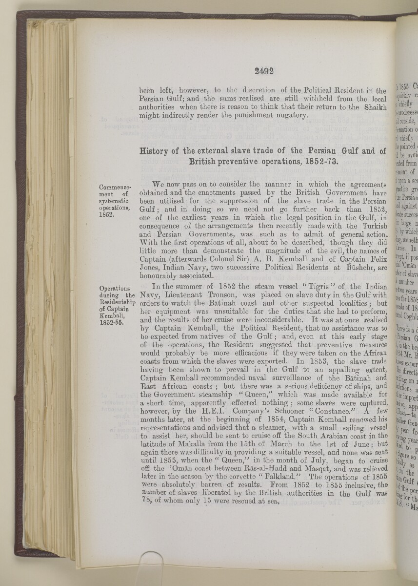 'Gazetteer of the Persian Gulf. Vol I. Historical. Part II. J G Lorimer. 1915' [&lrm;2492] (1009/1262)
