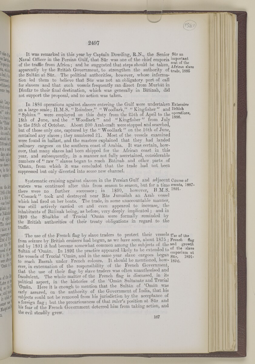 'Gazetteer of the Persian Gulf. Vol I. Historical. Part II. J G Lorimer. 1915' [&lrm;2497] (1014/1262)