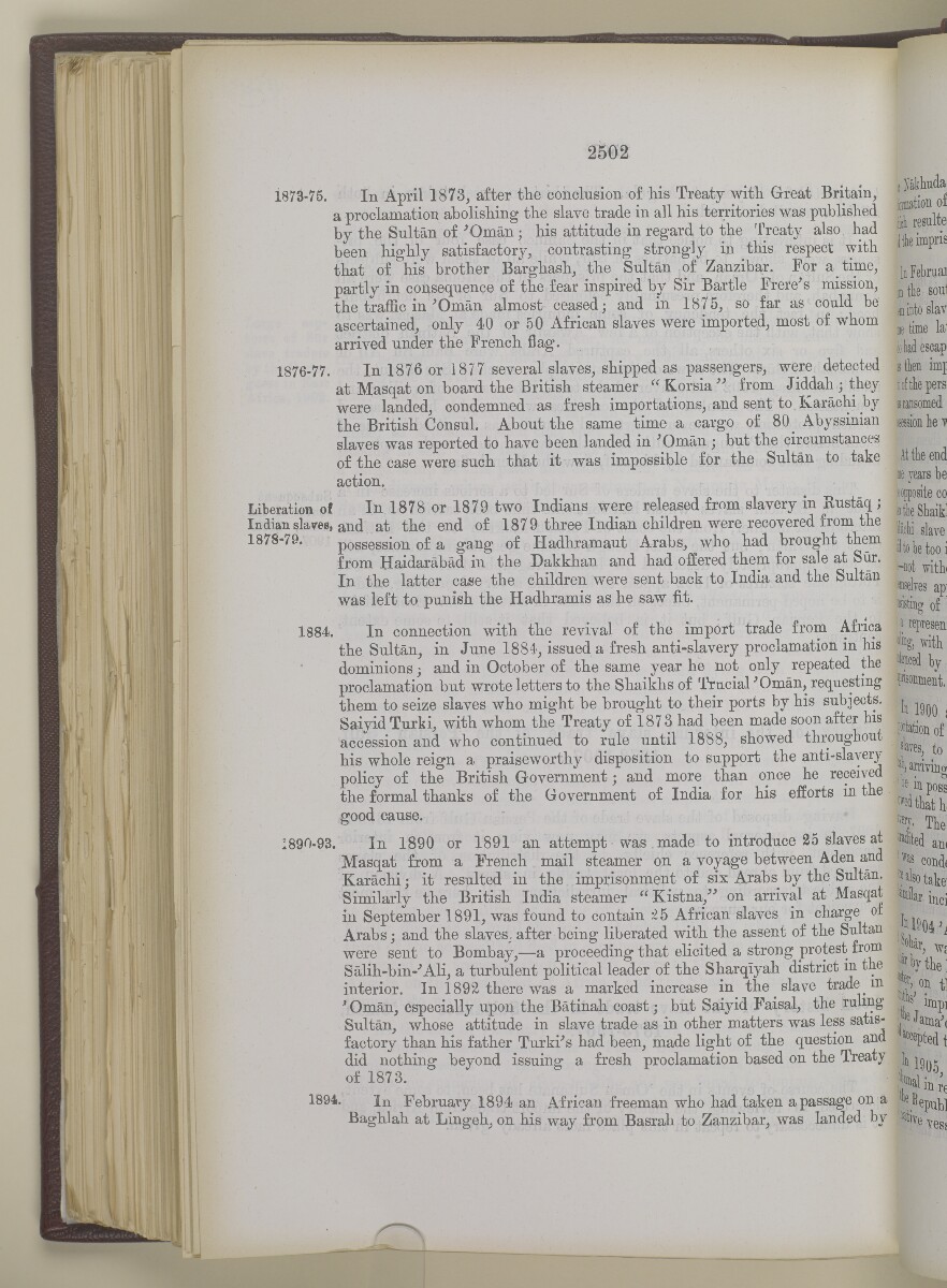 'Gazetteer of the Persian Gulf. Vol I. Historical. Part II. J G Lorimer. 1915' [&lrm;2502] (1019/1262)