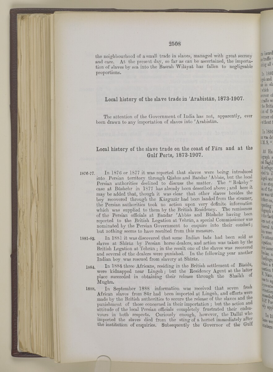 'Gazetteer of the Persian Gulf. Vol I. Historical. Part II. J G Lorimer. 1915' [&lrm;2508] (1025/1262)