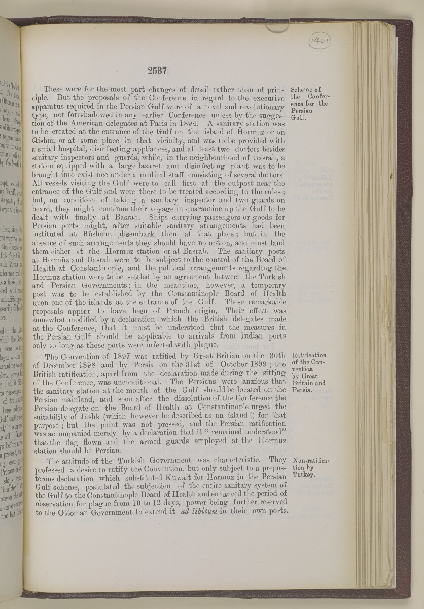 'Gazetteer of the Persian Gulf. Vol I. Historical. Part II. J G Lorimer. 1915' [&lrm;2537] (1054/1262)