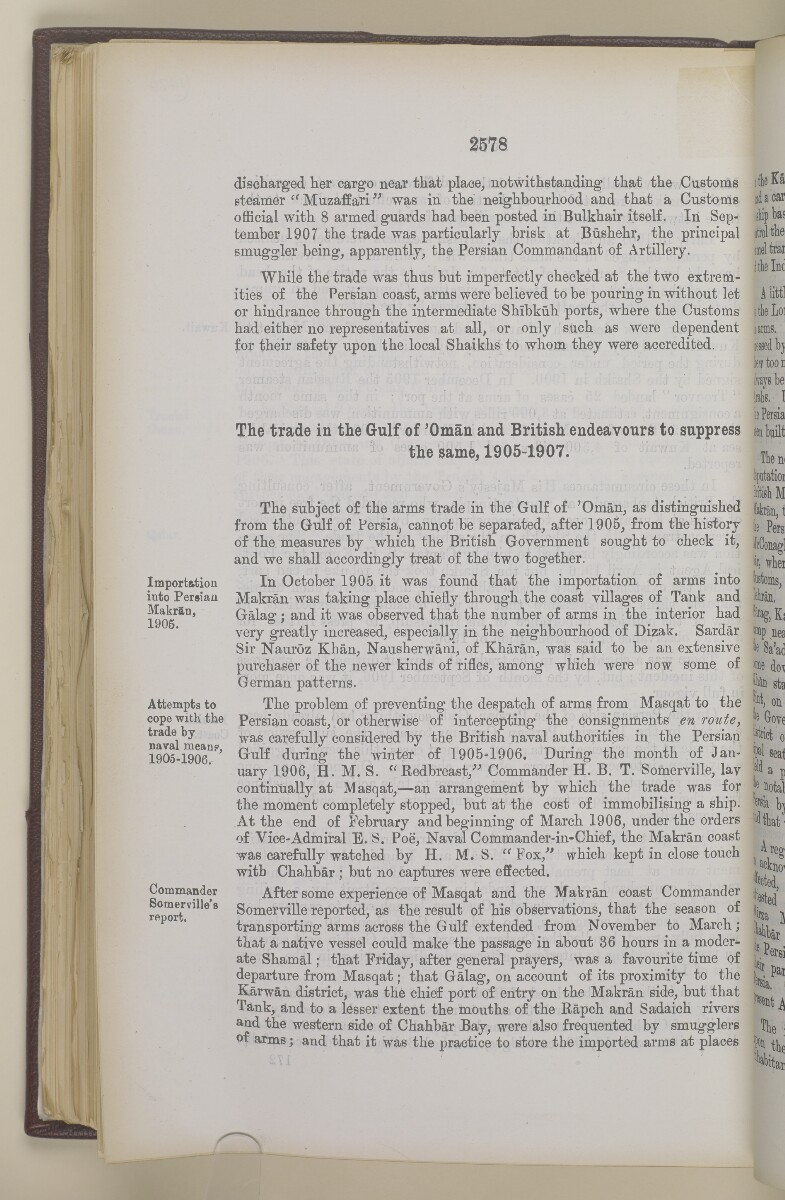 'Gazetteer of the Persian Gulf. Vol I. Historical. Part II. J G Lorimer. 1915' [&lrm;2578] (1095/1262)