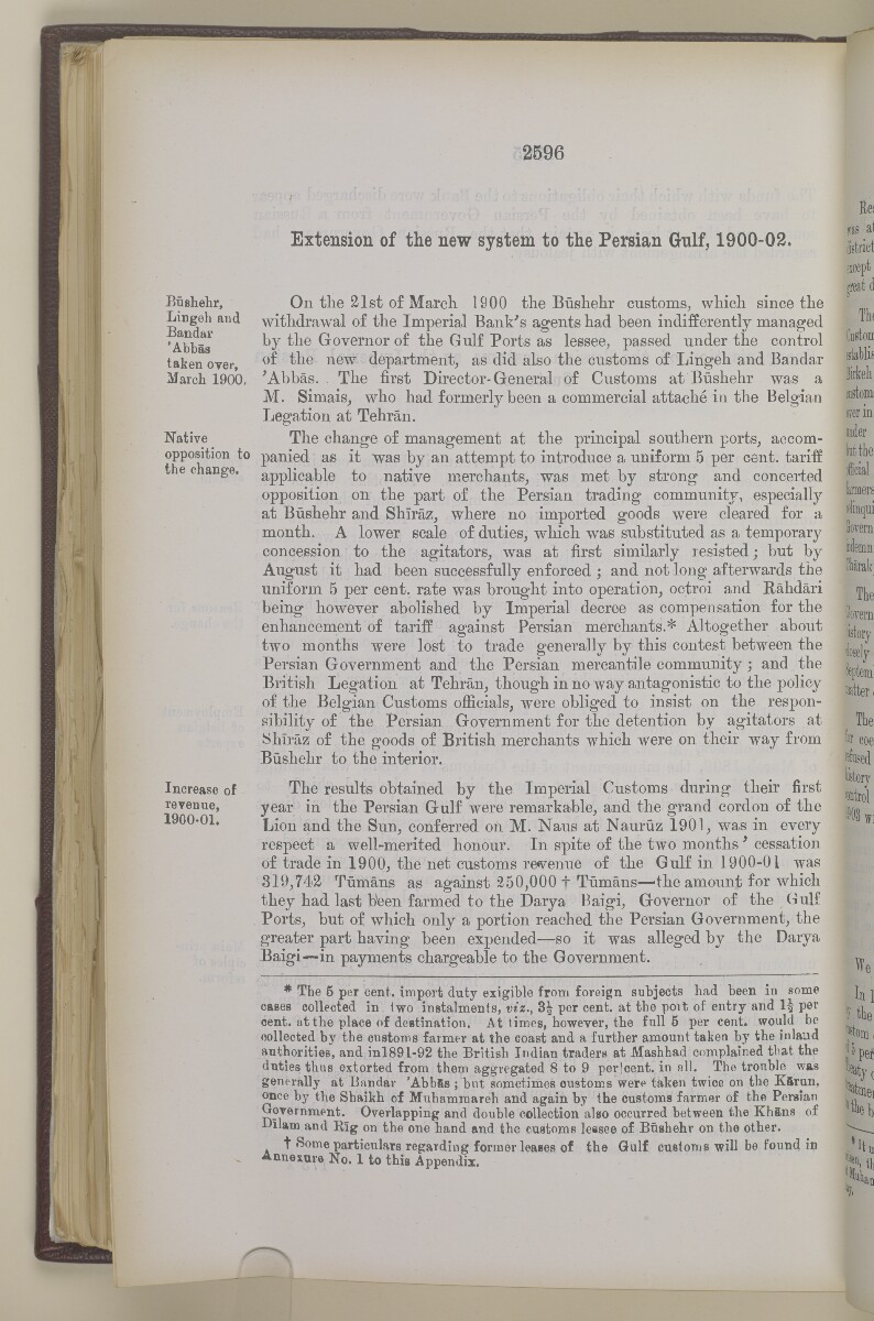 'Gazetteer of the Persian Gulf. Vol I. Historical. Part II. J G Lorimer. 1915' [&lrm;2596] (1113/1262)