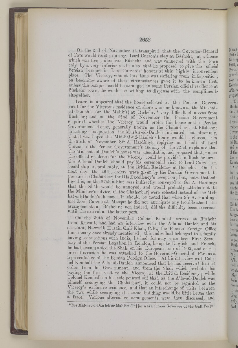 'Gazetteer of the Persian Gulf. Vol I. Historical. Part II. J G Lorimer. 1915' [&lrm;2652] (1169/1262)