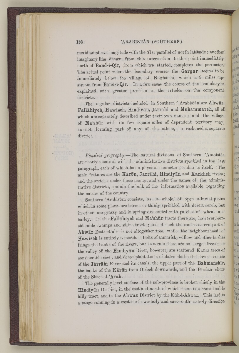 'Gazetteer of the Persian Gulf. Vol. II. Geographical and Statistical. J G Lorimer. 1908' [&lrm;158] (179/2084)
